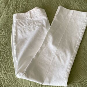 New Maeve by Anthropology off white size 10 washable pants with  pockets